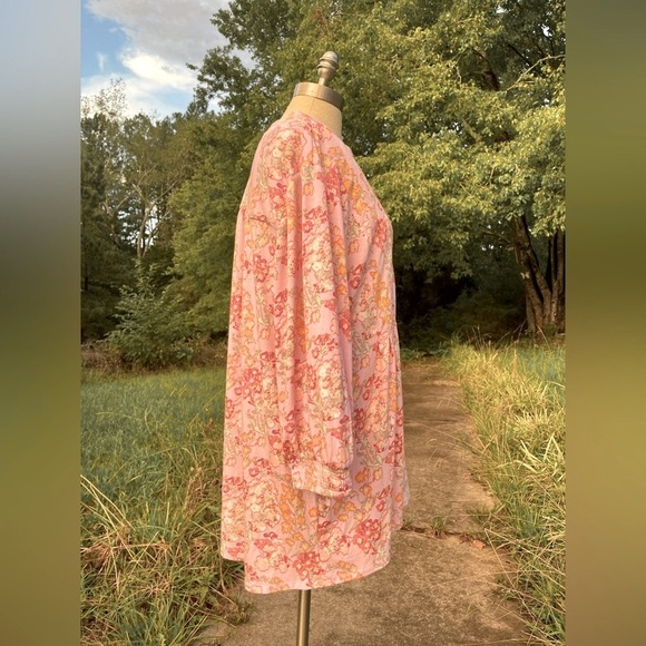 Wonderly Pink Floral Long Sleeve Dress - Picture 6 of 9